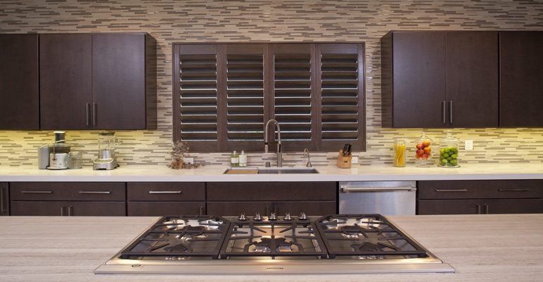 Fort Lauderdale wood shutter kitchen